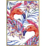 Painting by Numbers Animals Flamingo Flowers