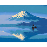Painting by Numbers Mountain Lake