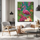 Paint by Numbers Flamingo