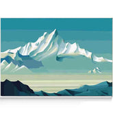 Painting by Numbers High Mountains