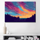Painting by Numbers Mood forest