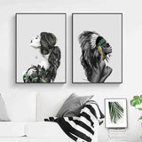 Paint by Numbers Nude Indian Jewelry