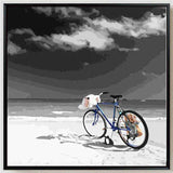 Painting by Numbers Bike on The Beach