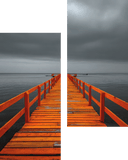 Painting by Numbers Jetty by The Sea- 2-Panel (Duo)