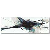 Paint by Numbers Panorama Modern Art Black Explosion