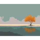 Painting by Numbers Pink Lake