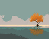 Painting by Numbers Pink Lake