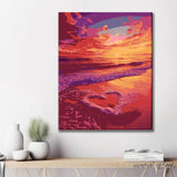 Painting by Numbers Pink Lake