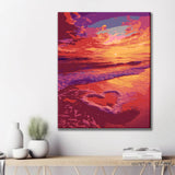 Painting by Numbers Pink Lake