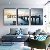 Paint by Numbers Triptych Bathing Platform