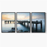 Painting by Numbers Triptych Bridge - 3-Panel