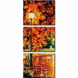 Painting by Numbers Autumn Evening- 3-Panel (Triptych)