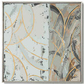 Painting by Numbers Leaves Black and White