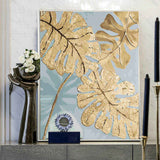 Painting by Numbers Plant Gold