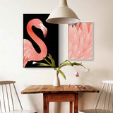 Paint by Numbers Flamingo Graphic
