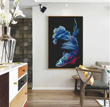 Painting by Numbers Fish