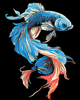 Painting by Numbers Fish