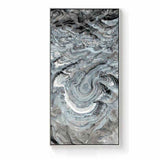 Paint by number cooled lava