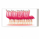 Paint by Numbers Flamingo Ballet