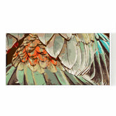 Paint by numbers feathers