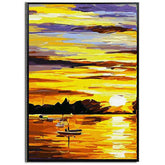 Painting by Numbers Sailing Trip Sunset