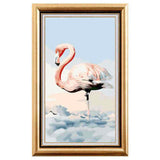 Painting by Numbers Flamingo on Clouds
