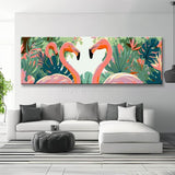 Painting by Numbers Flamingos