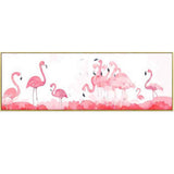 Painting by Numbers Flamingos