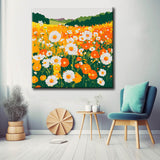 Painting by Numbers Flower Field