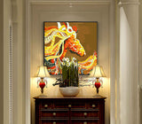 Painting by Numbers Horses with Ribbons