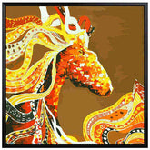 Painting by Numbers Horses with Ribbons