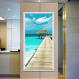 Painting by Numbers Caribbean Jetty into The Sea