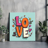 Painting by Numbers Modern Art Love