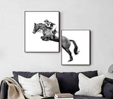 Painting by Numbers Duo Show Jumper with Horse