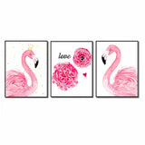Painting by Numbers Animals Flamingo