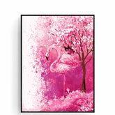 Painting by Numbers Flamingo forest