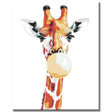 Paint by Numbers Bubble Gum Giraffe