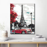 Painting by Numbers Paris Eiffeltum Convertible