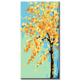 Painting by Numbers Yellow Flowers