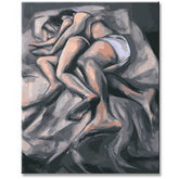 Painting by Numbers Nude Double Bed