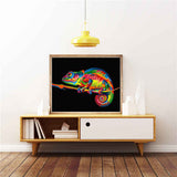 Paint by Numbers Chamaeleon