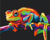 Paint by Numbers Chamaeleon