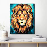 Painting by Numbers Lion