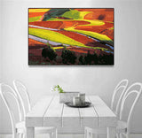Painting by Numbers Landscape Fields