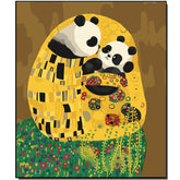 Paint by Numbers Panda Sleeping Bag