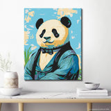 Painting by Numbers Panda in Suit