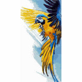 Paint by Numbers Parrot in Flight Animal Art