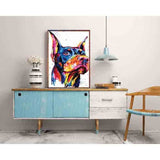 Painting by Numbers Dog Great Dane Portrait Modern Animal Art