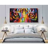 Painting by Numbers Tiger Eyes Modern Animal Art