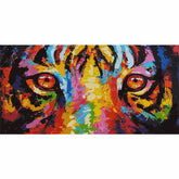 Painting by Numbers Tiger Eyes Modern Animal Art